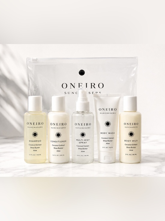Oneiro Other - Oneiro Sunchasers Ready Go 5 Pc Travel Hair Body Care Set NEW
